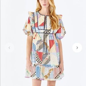 NWT Hunter Bell Patchwork Britton Dress- size Small